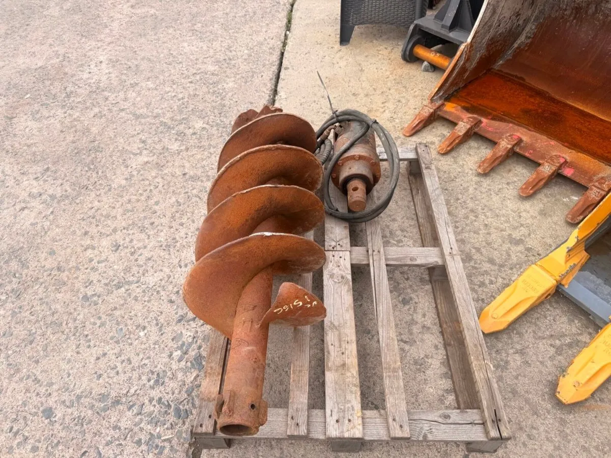 Hydraulic Excavator Auger + 16 Bit  ++EURO++1,850 - Image 4