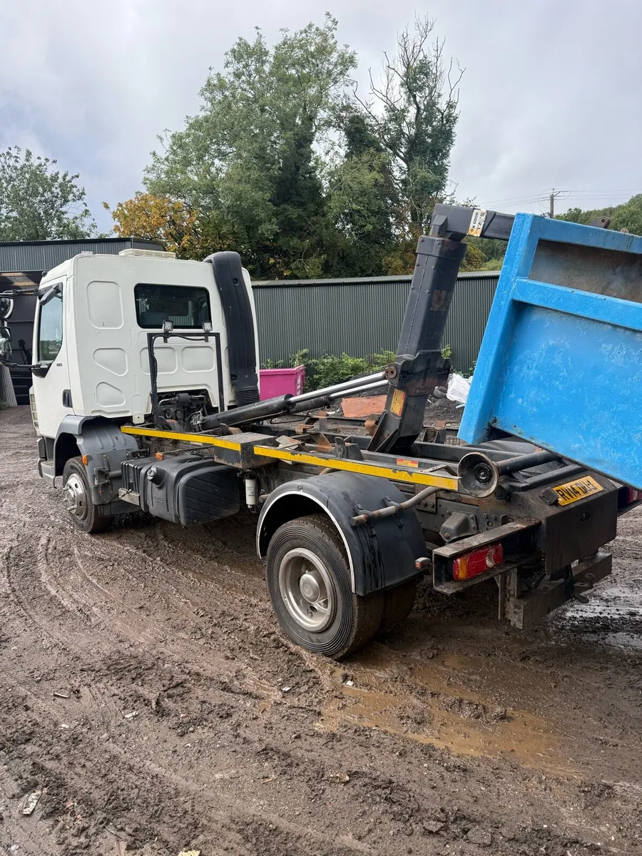 Daf lf45 hookloader 2014 Hl5 hyva  12 months mot - Image 3