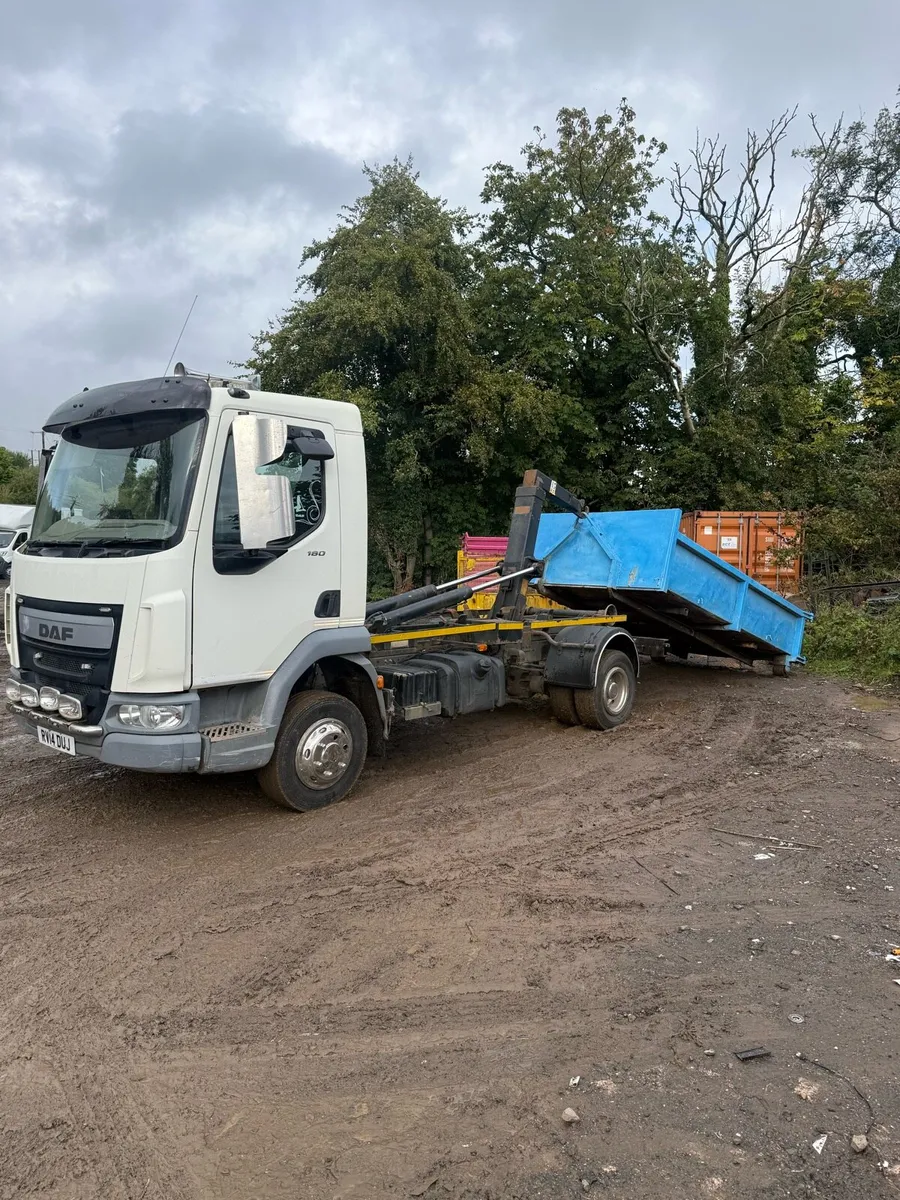 Daf lf45 hookloader 2014 Hl5 hyva  12 months mot - Image 4