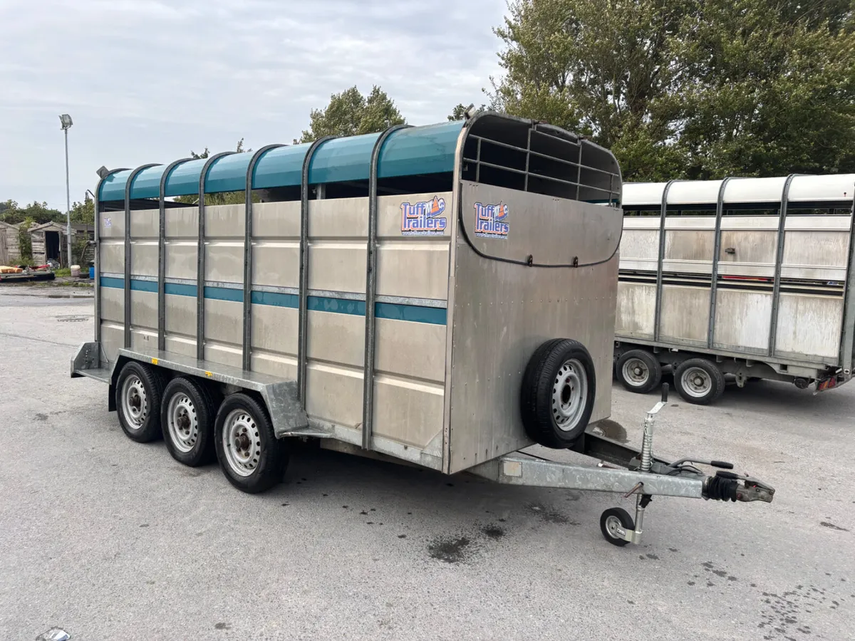tuffmac 14ft livestock trailer - Image 1