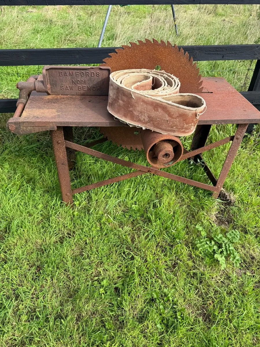 Vintage Bamford Saw Bench - Image 1