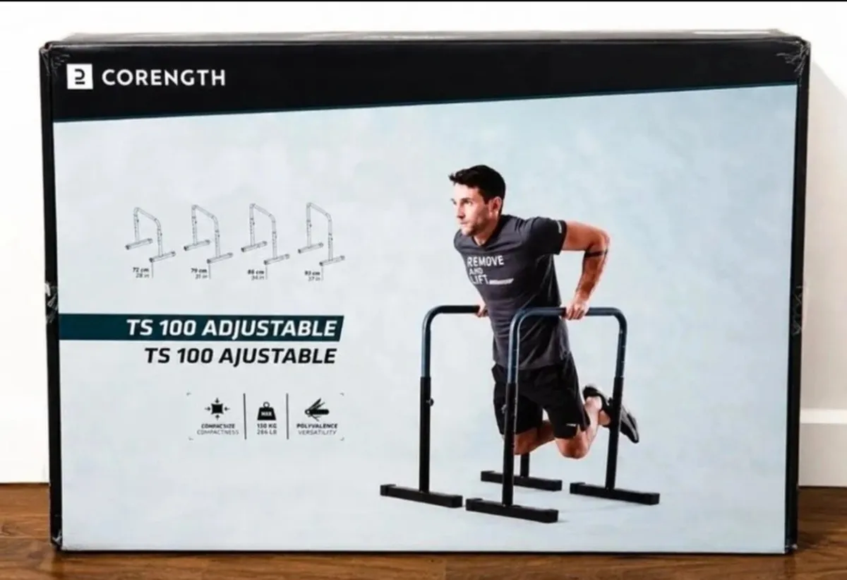 Adjustable dip bars / parallel bars