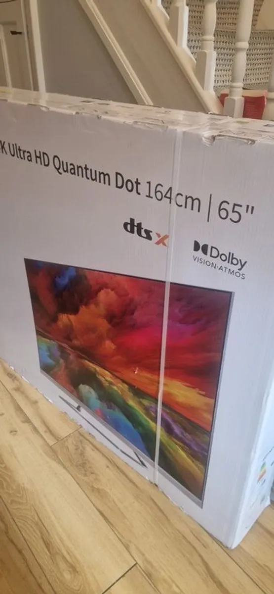 65" Sharp 4K Quantum Dot Tv - Image 2