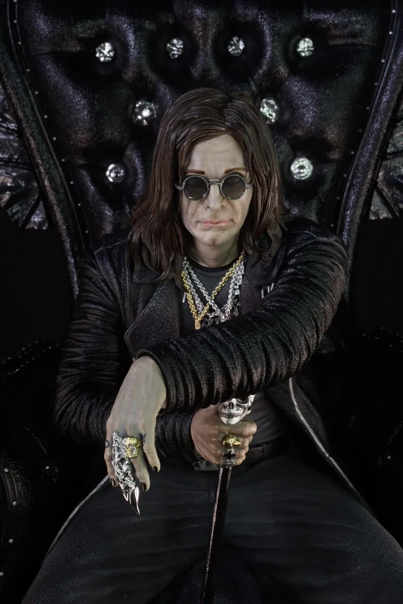Ozzy Osbourne statue Professionally painted - Image 3
