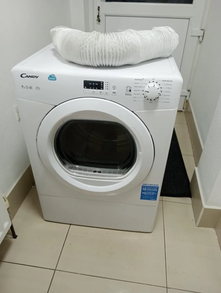 Candy 9kg vented tumble dryer - Image 1