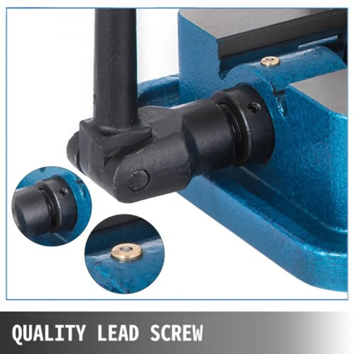 80MM Heavy Duty Milling Vise Bench Clamp Vise High - Image 3
