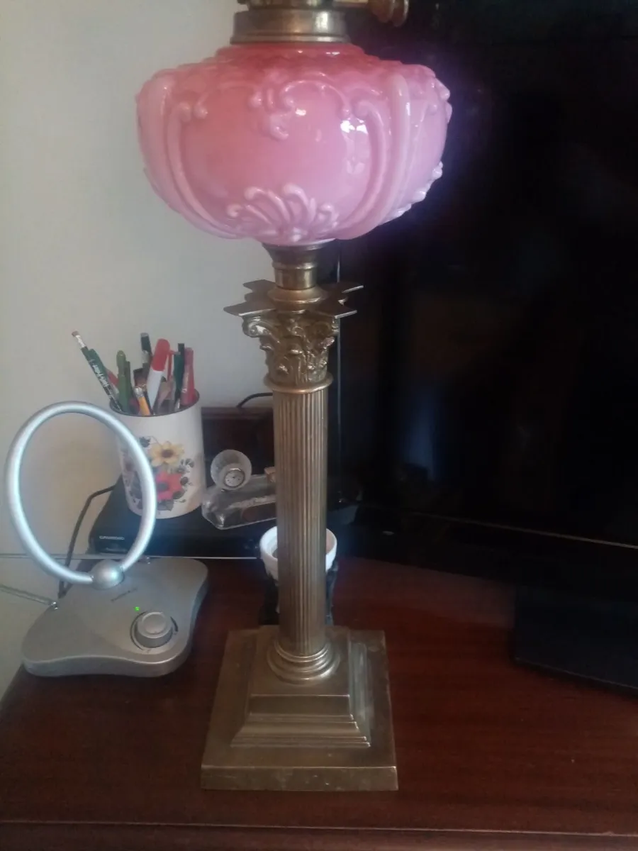 Victorian Oil Lamp - Image 2