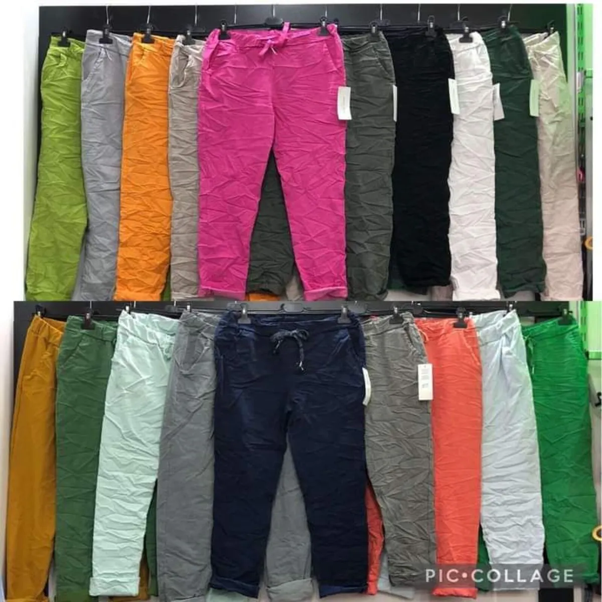ladies italian stretch trousers 10/16 - Image 4
