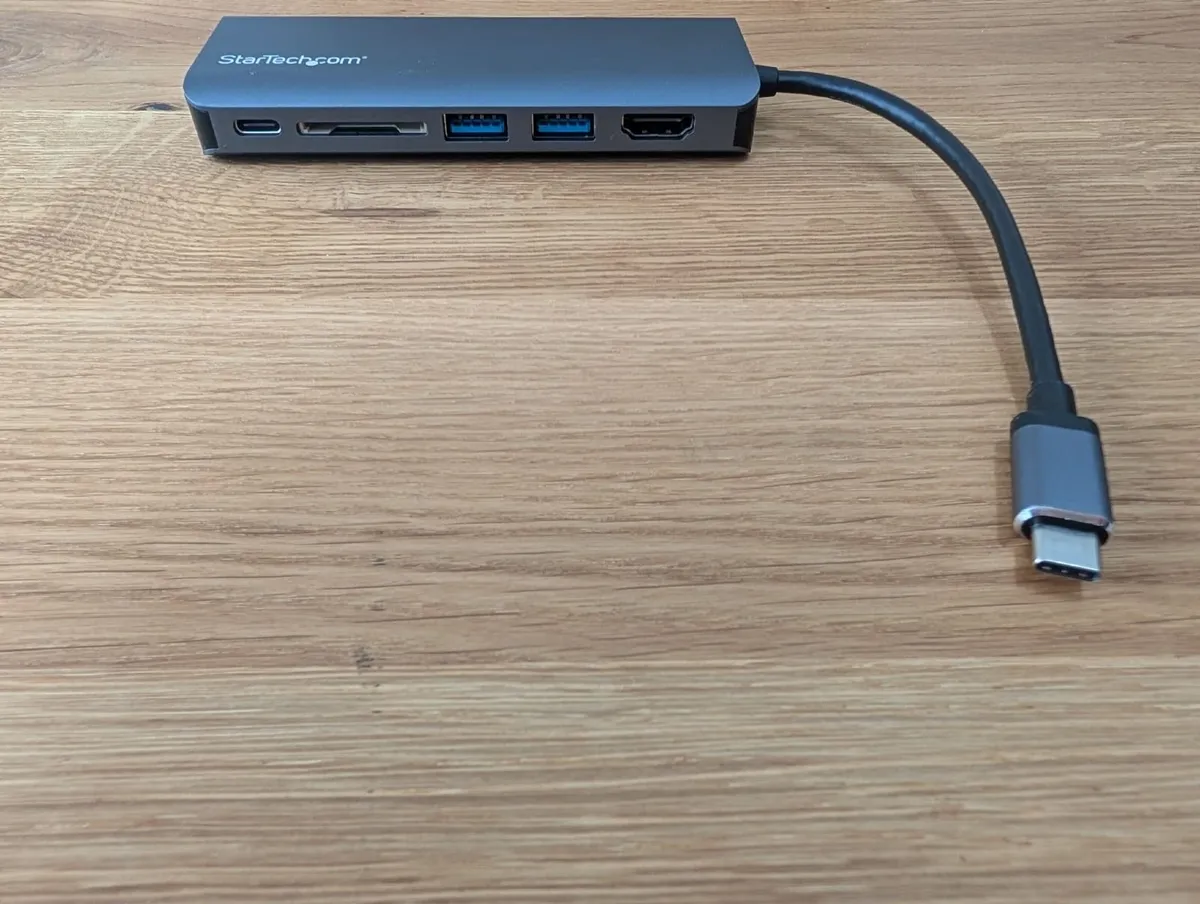 StarTech USB-C Multiport Adapter – HDMI / USB / SD - Image 1