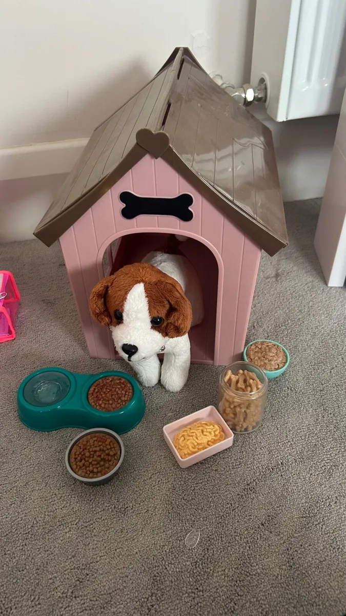 Our Generation puppy & house