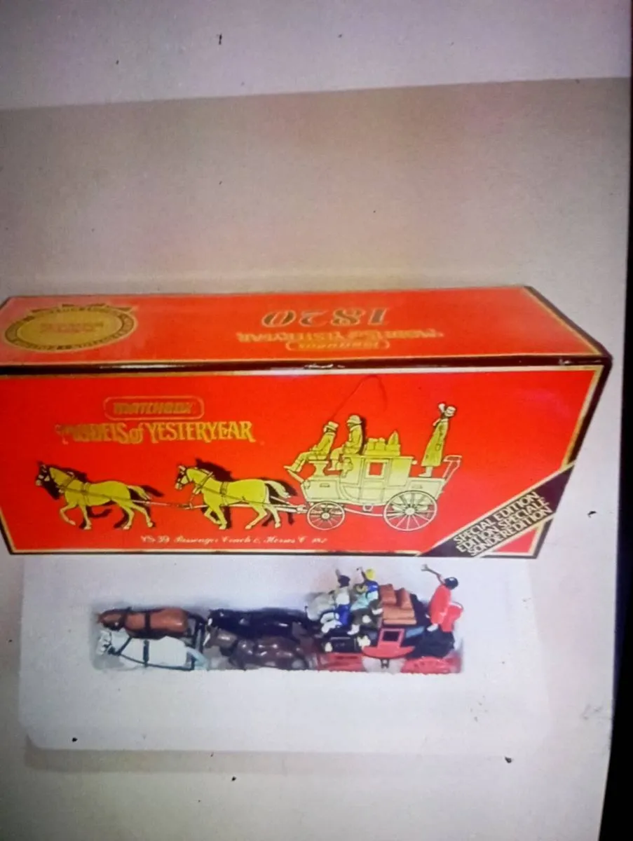 MATCHBOX YS39  1820 PASSENGER STAGE  COACH. - Image 1