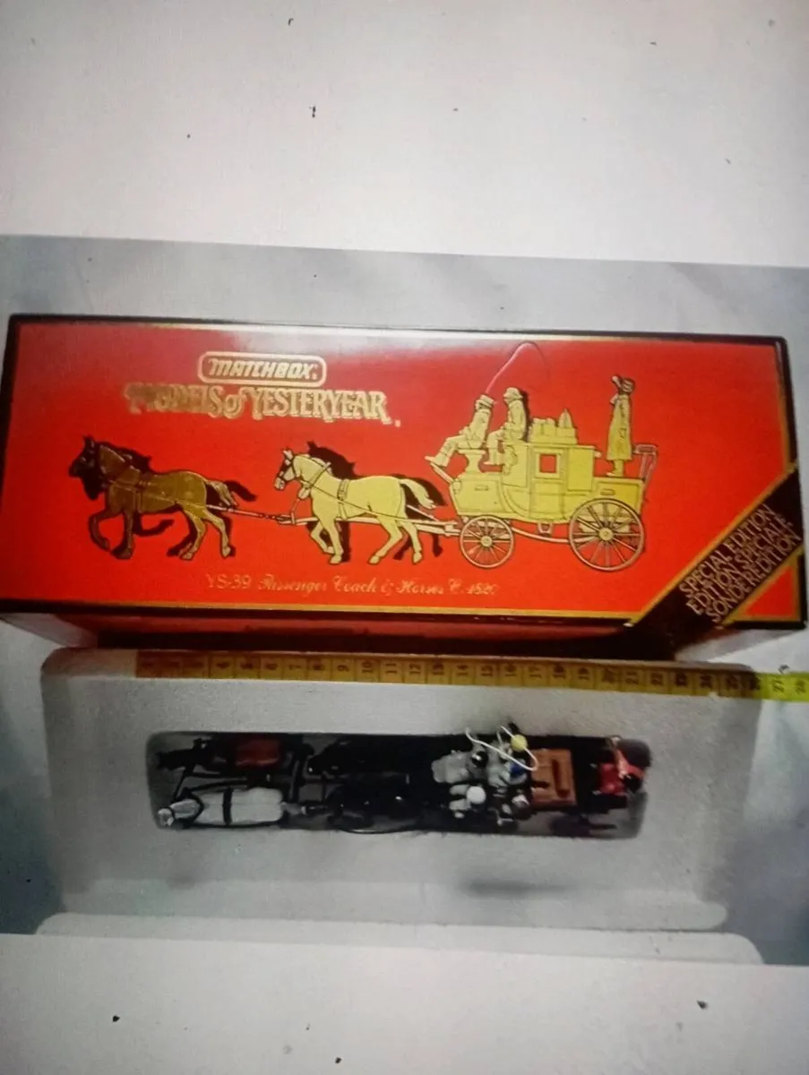 MATCHBOX YS39  1820 PASSENGER STAGE  COACH. - Image 3