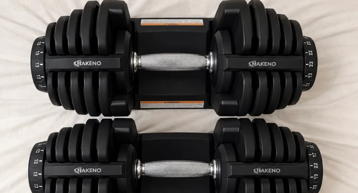 40Kg Adjustable Dumbbells - Image 2