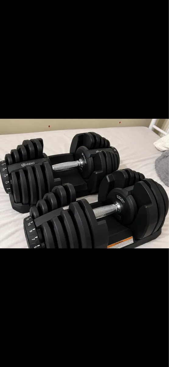 40Kg Adjustable Dumbbells - Image 3