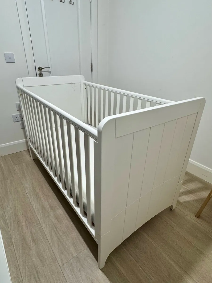 Cot Bed & Mattress Bundle - Image 1