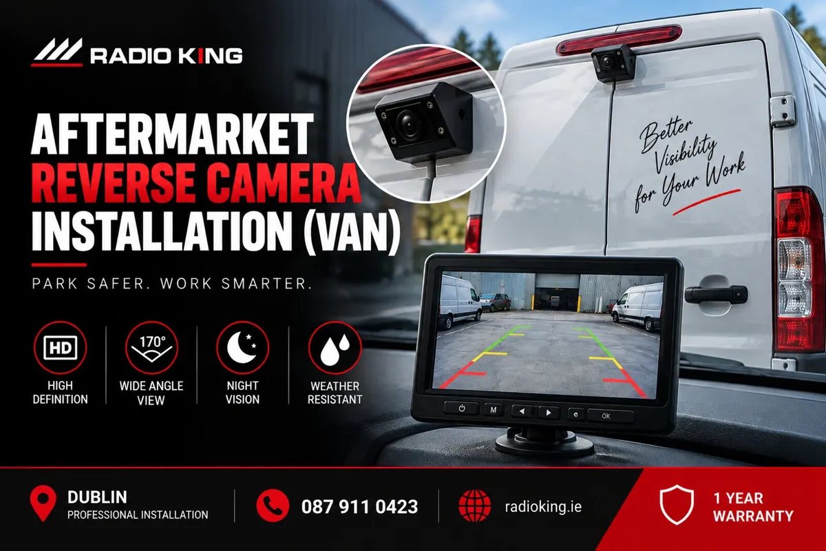 Aftermarket Reverse Camera Installation (Van)