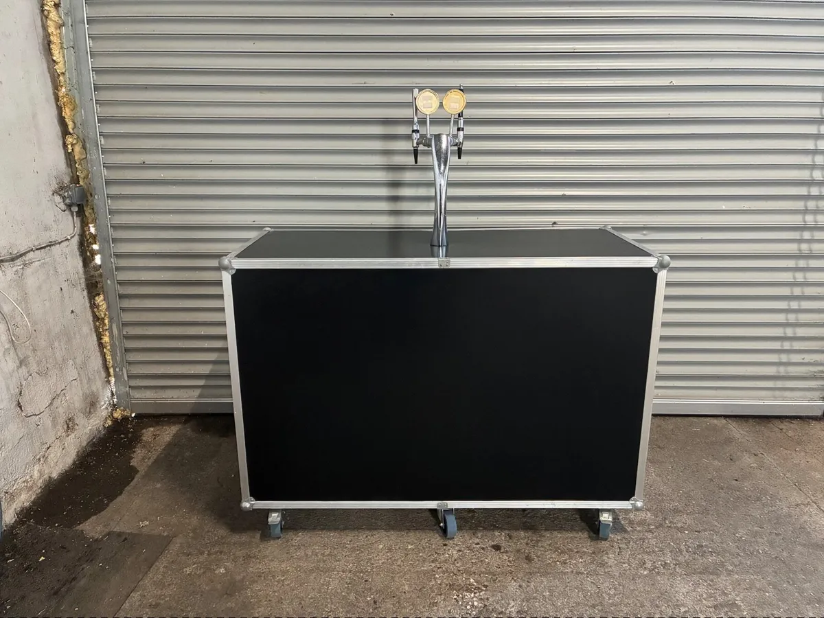 Home Bar - Mobile Flight Case Bar Counter Unit - Image 1