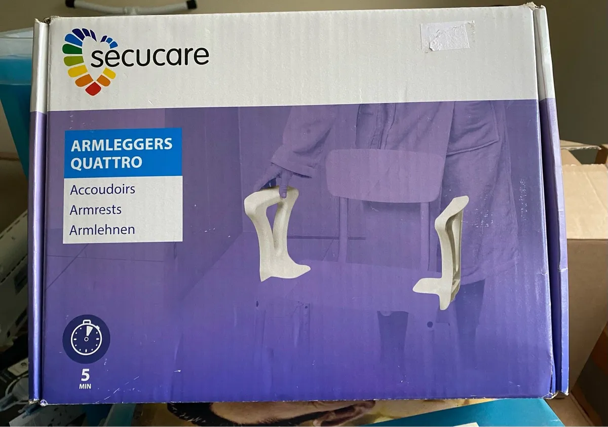 NEW IN BOX SecuCare Armrests for Shower Chair - Image 4