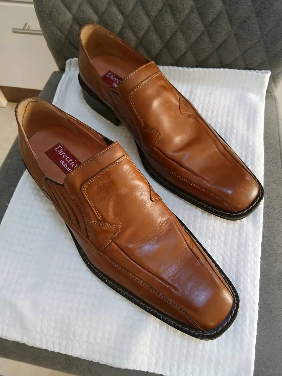 MENS LEATHER SHOES NEW - Image 2