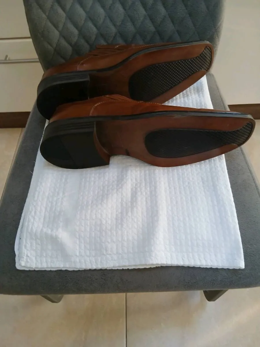 MENS LEATHER SHOES NEW - Image 3