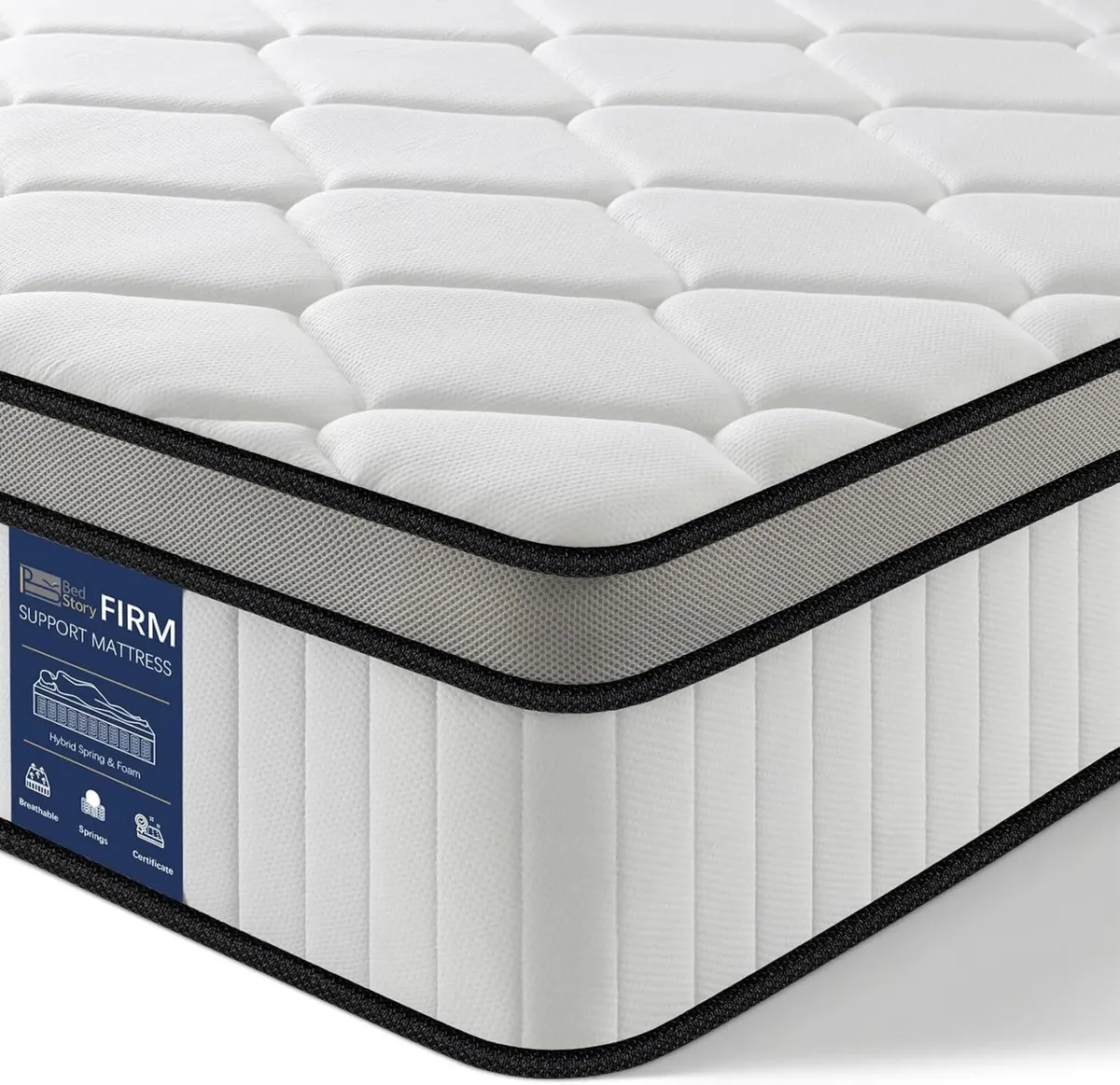 Mattress Medium Firm Hybrid Pocket Sprung - Image 1