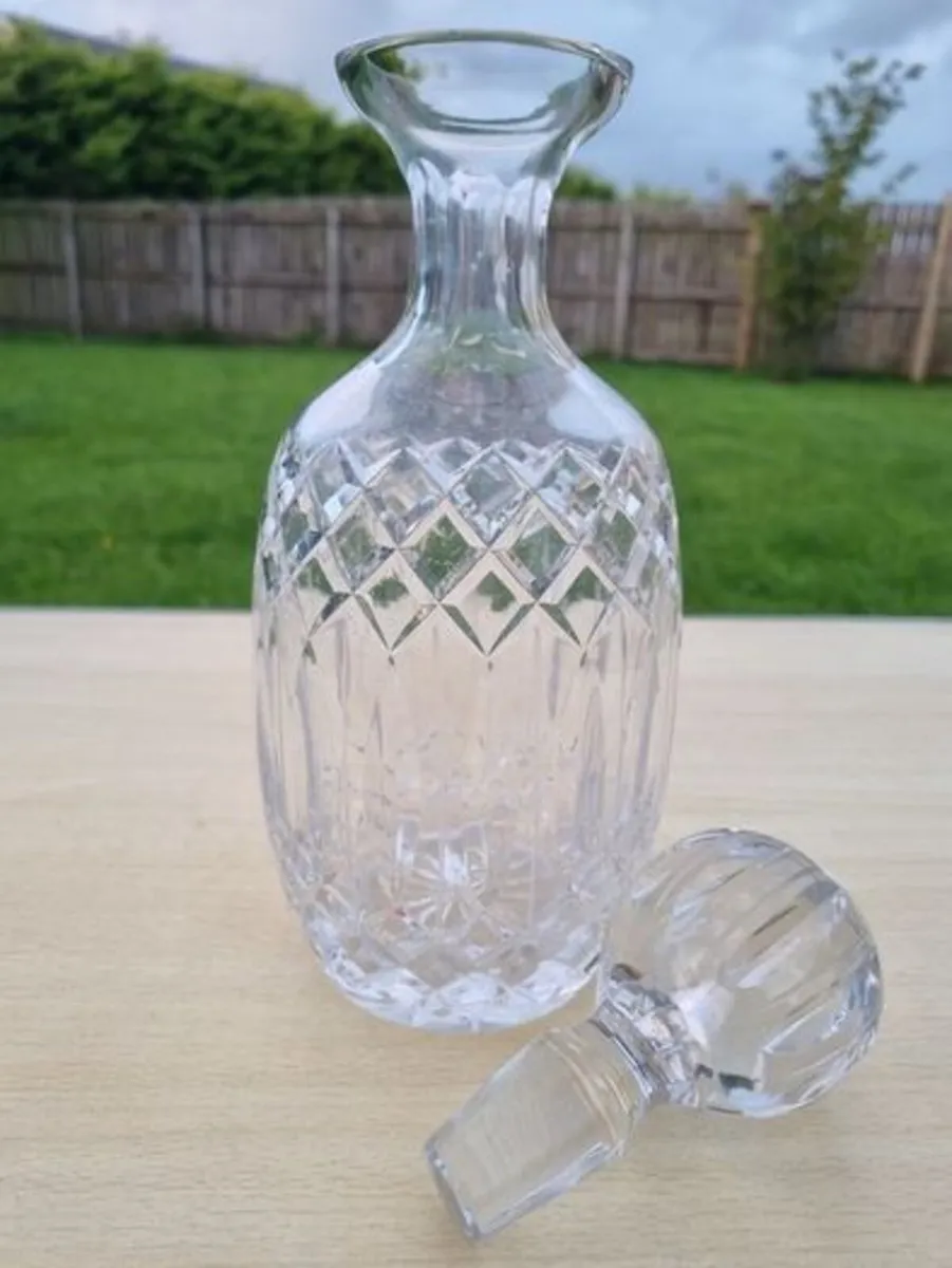 Waterford Lismore Cut Crystal Spirit Decanter - Image 3