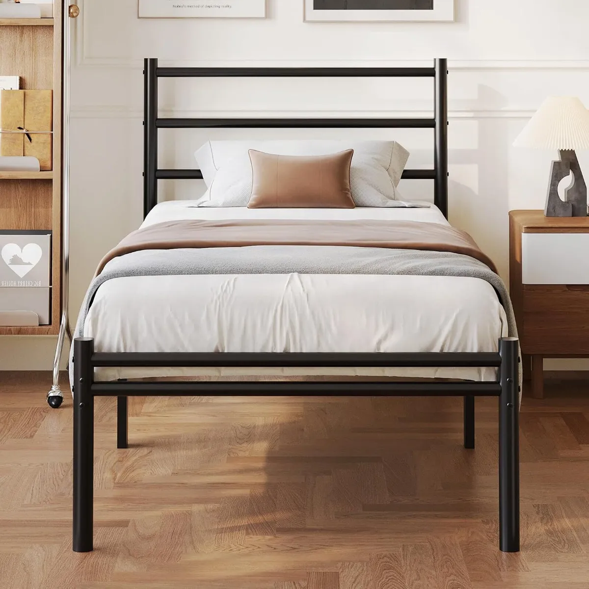 Bed Frame with Headboard and Footboard - Image 1