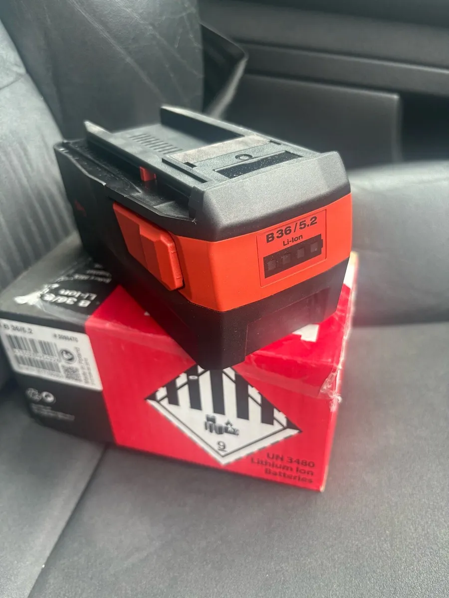 *PENDING* Hilti B36 5.2ah Battery Brand New - Image 1