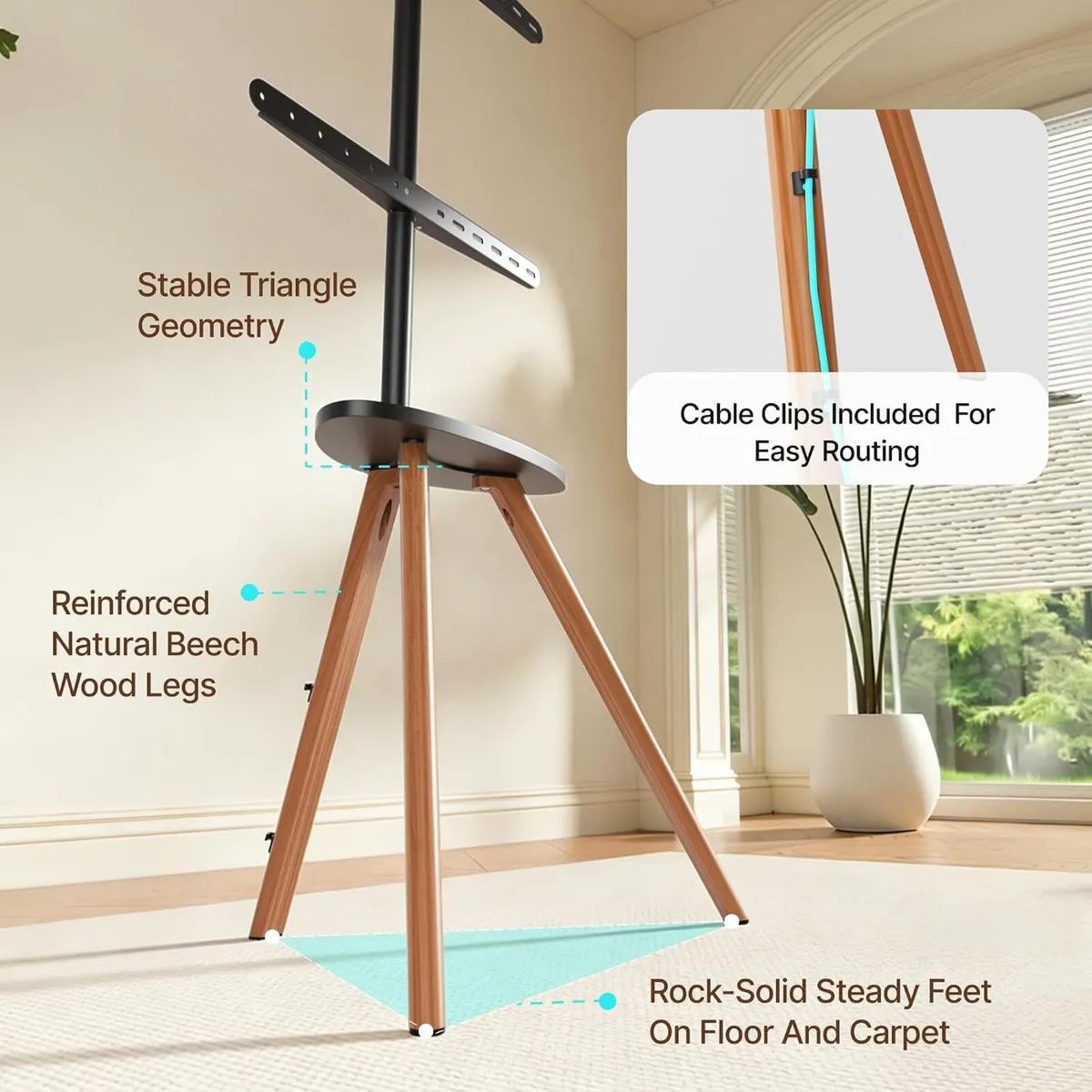 TV Floor Stand for 45–65 Inch - Image 4