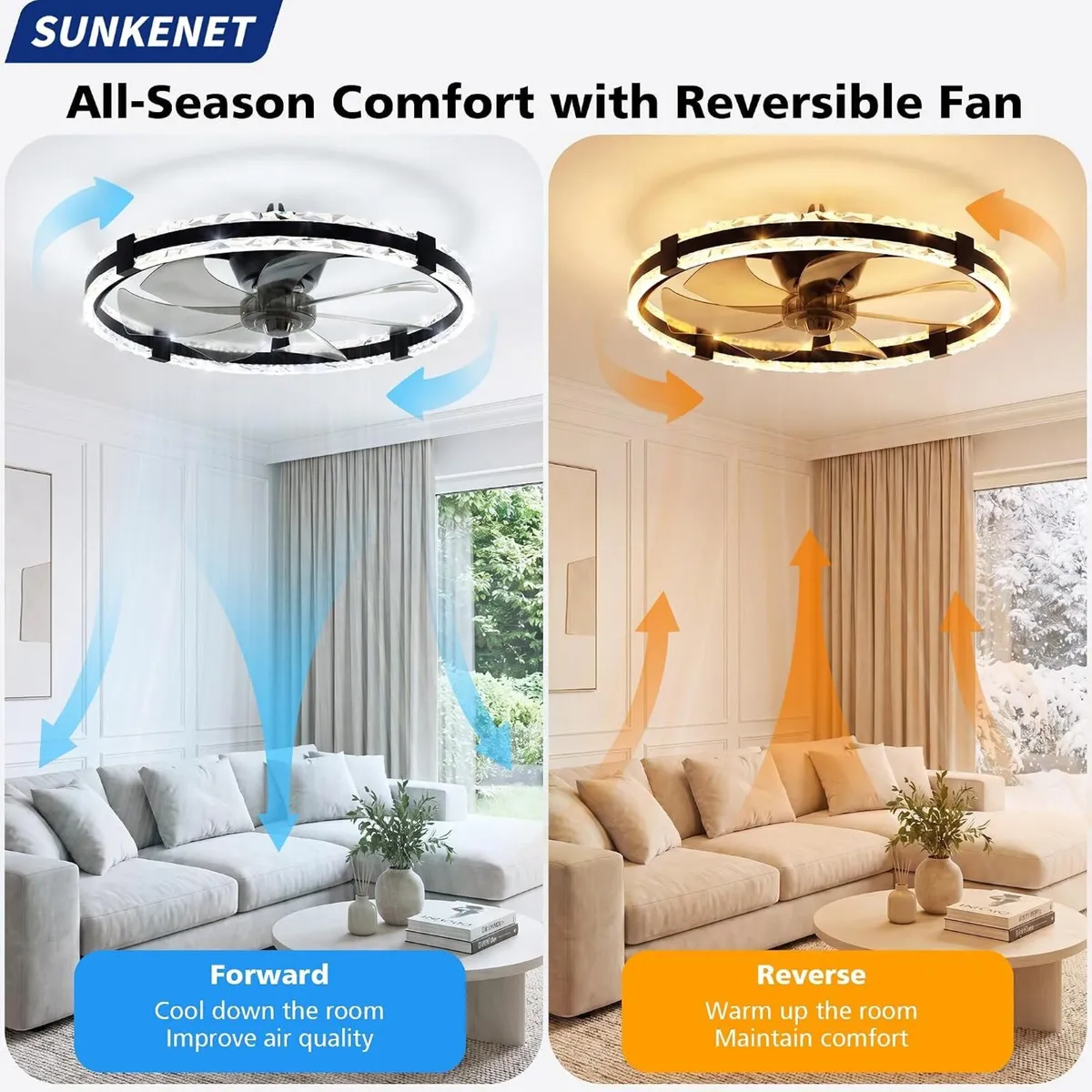 Ceiling Fan with Light Remote - Image 3