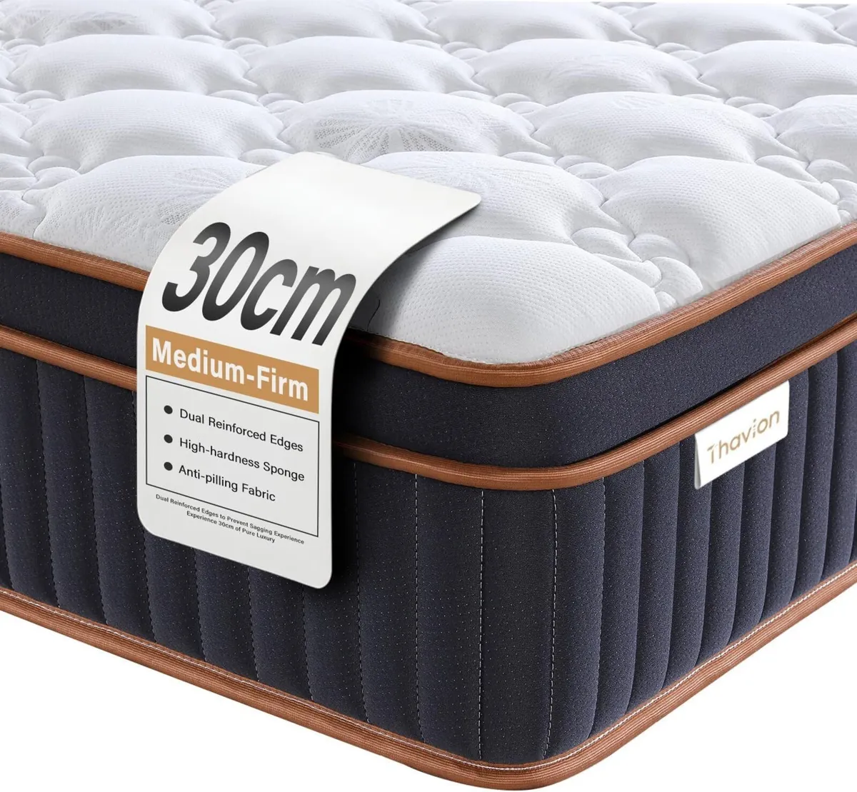 Mattress Hybrid Memory Foam 9-Zone Design - Image 1