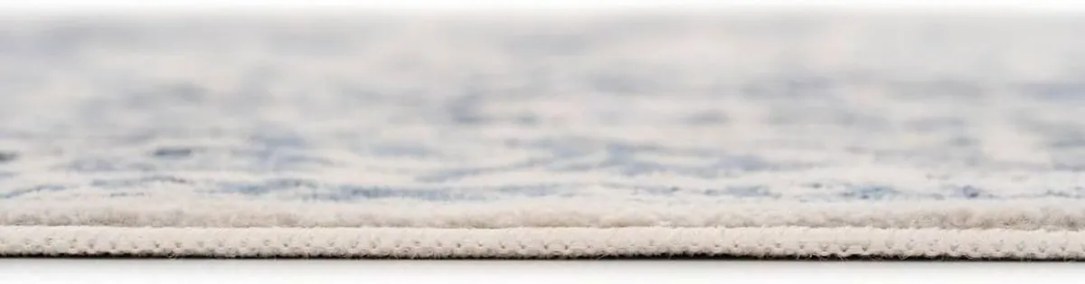Traditional Pattern Flatweave Area Rug Distressed - Image 3