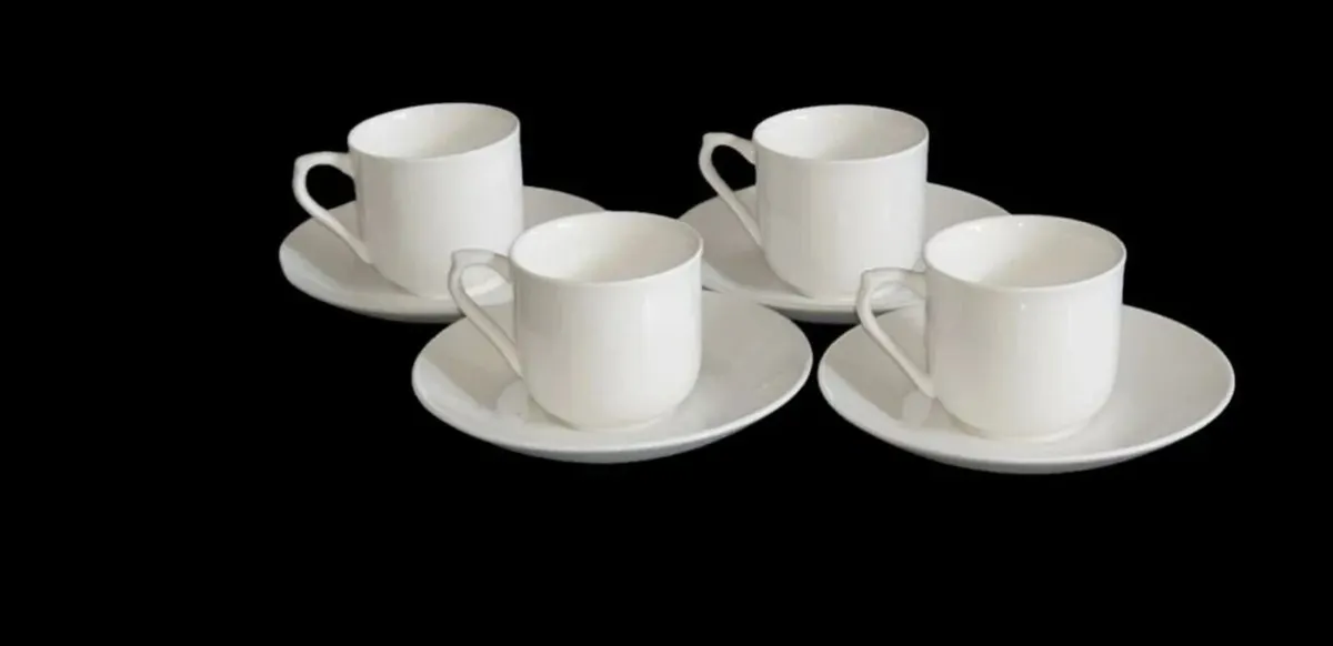 Pristine Harrods Coffee/Espresso Cup & Saucer Set - Image 4