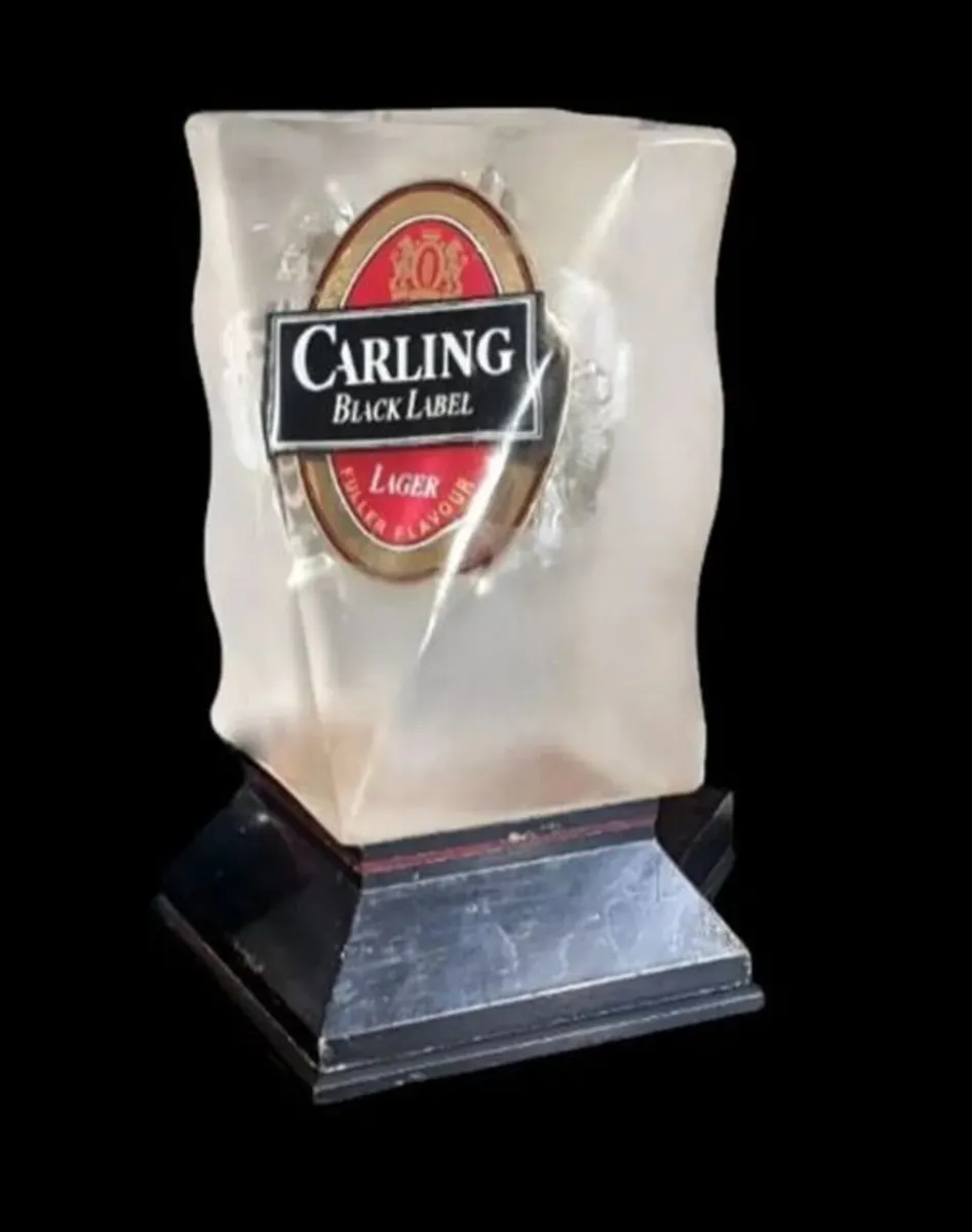 1970s Carling Black Label Pub Font/Beer Pump Head - Image 1
