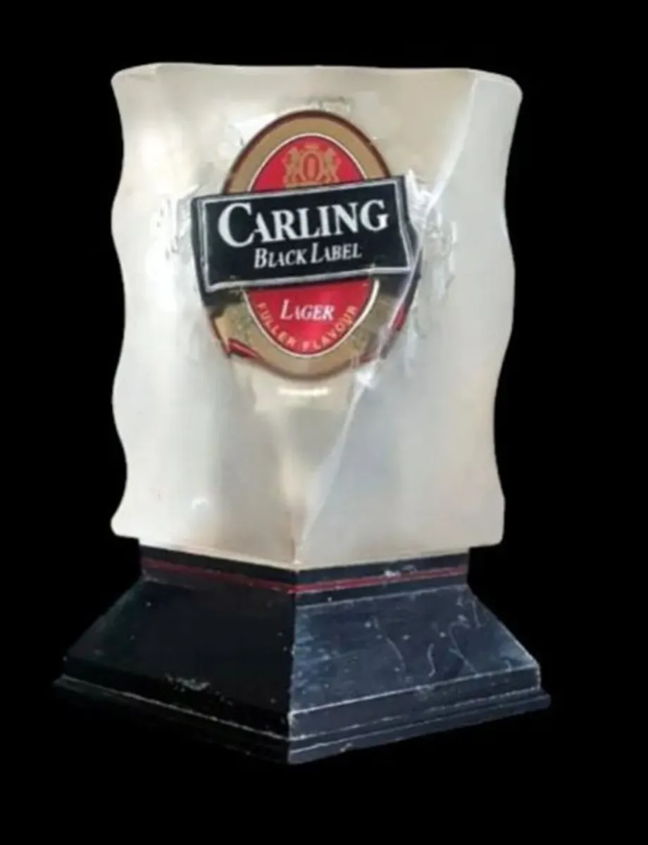 1970s Carling Black Label Pub Font/Beer Pump Head - Image 2