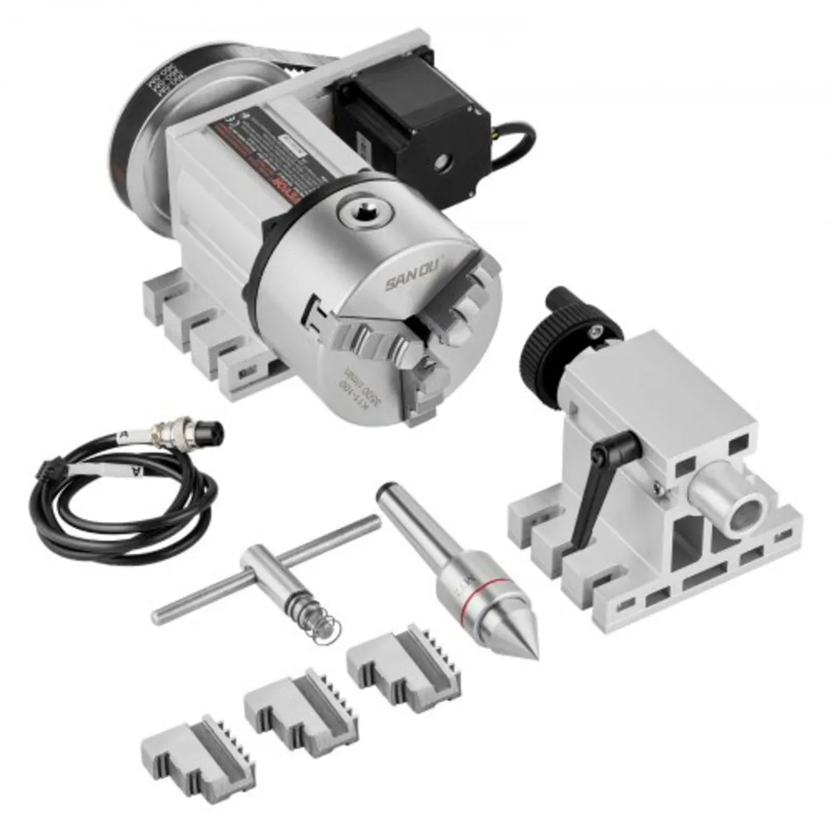 Dividing Head, K11-100mm 3-Jaw Chuck, CNC Router M - Image 1