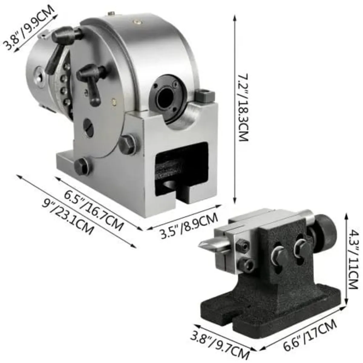 Dividing Head 4 Inch Indexing Head Milling 100MM S - Image 2