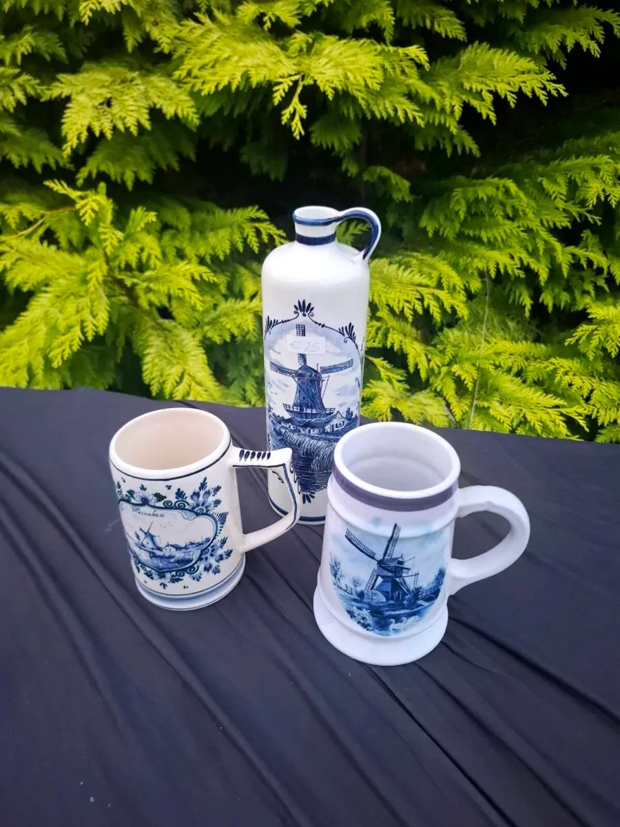 Delft blue service set postage possible - Image 2