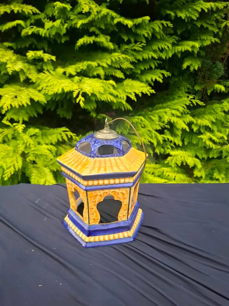 Morrocan style ceiling lamp postage possible - Image 1
