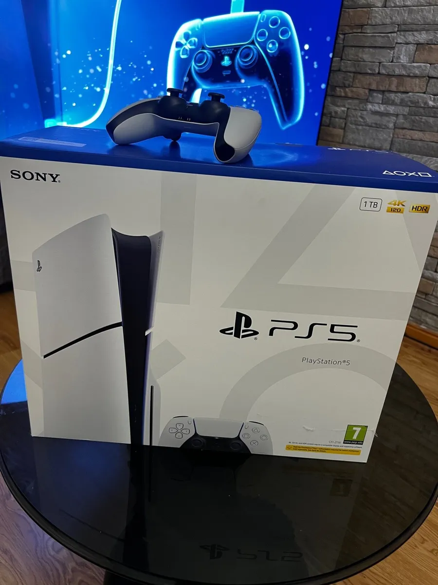 Boxed PS5 Slim Disc Edition 1TB - Image 1