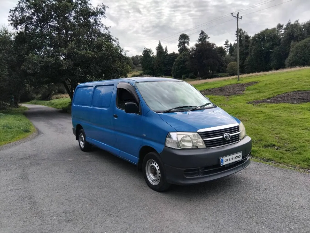 2007 hiace 120 bhp cvrt tested 03/27 - Image 2