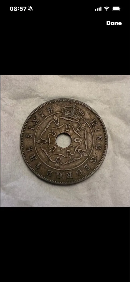 Vintage Southern Rhodesia One Penny - Image 2