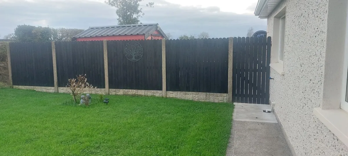 Timber panels / gravel board