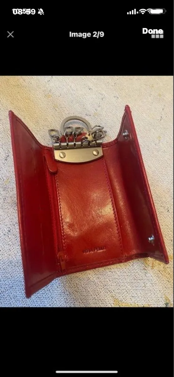 Leather Key/ Note/Coin/ Card Wallet - Image 2