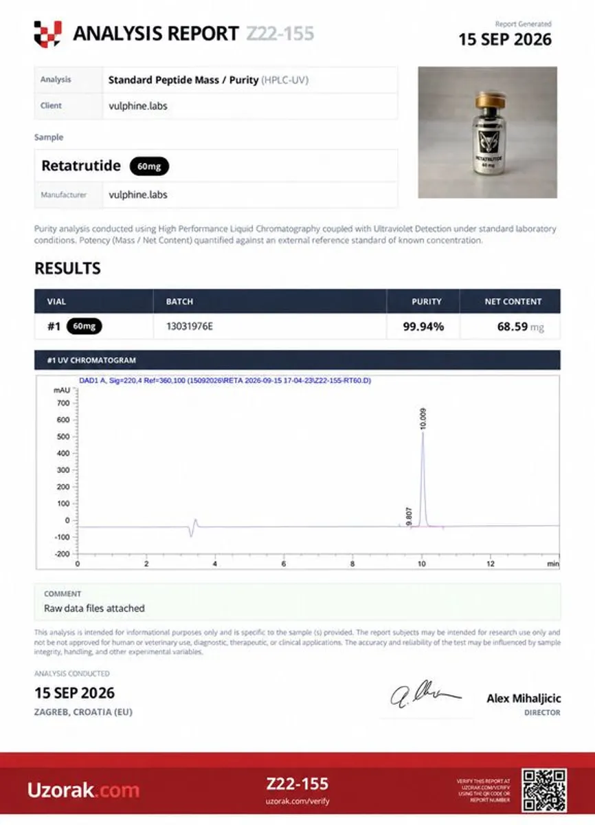 Rt weight loss Coa with product anti tampers - Image 2