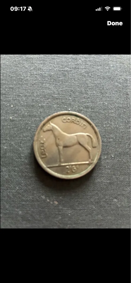 1959 Leath Choroin/ Half Crown - Image 2
