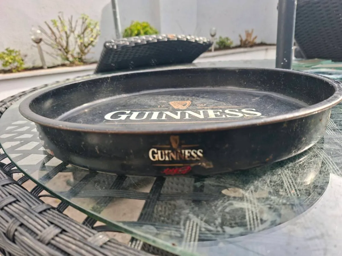 Vintage Official Guinness Bar Tray - Image 1