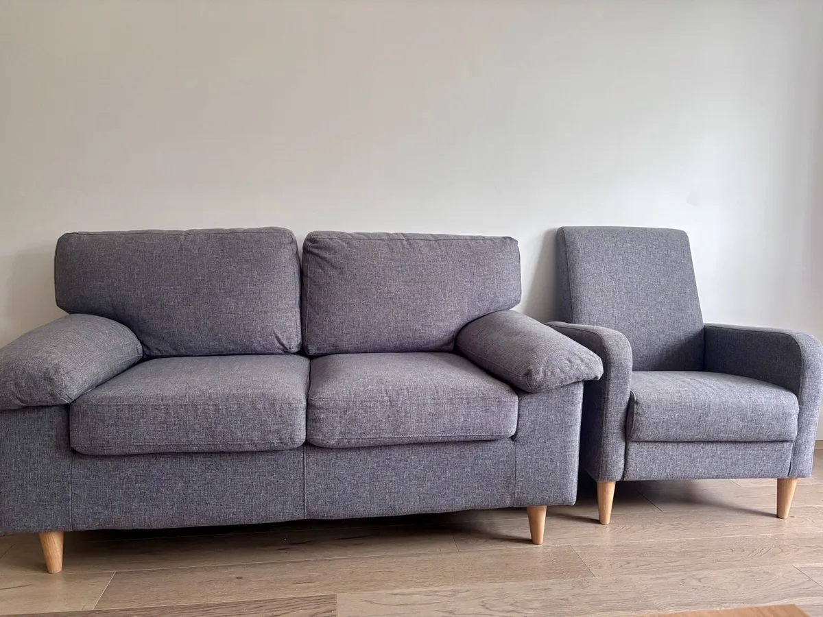 Armchair and sofa (priced separately) - Image 1