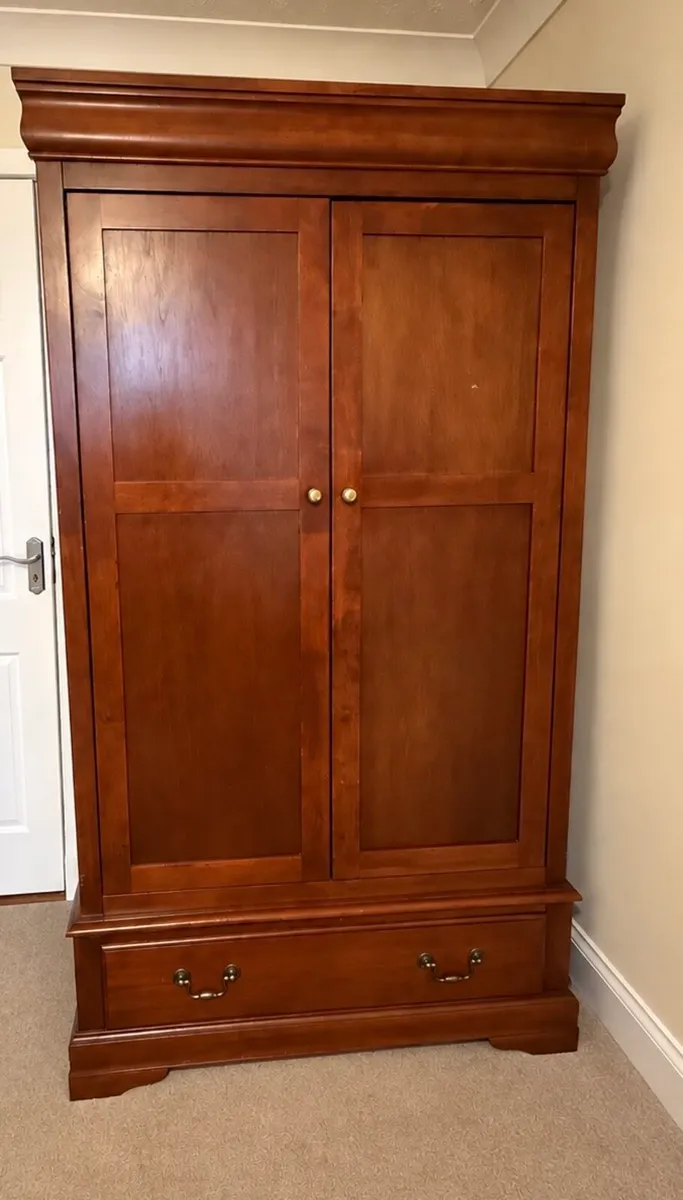 Solid Mahogany wardrobe for sale