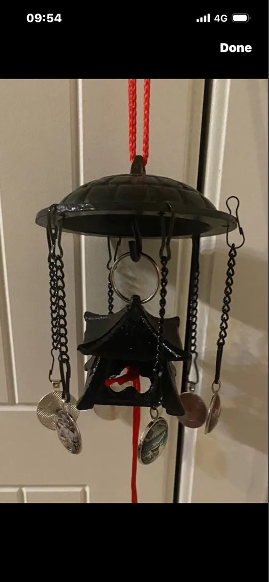 Vintage Japanese Metal Garden Ornament - Image 1